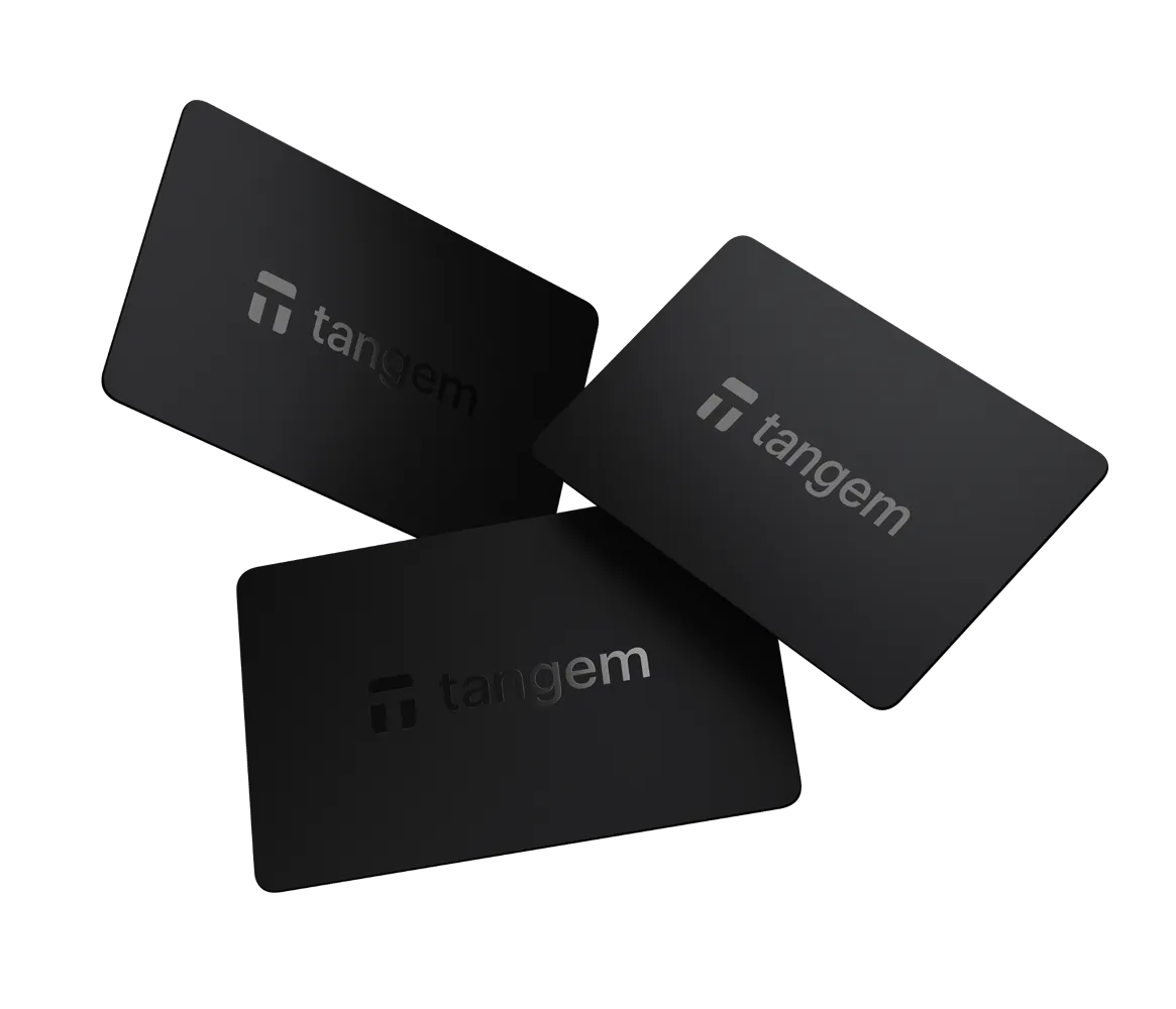Tangem Wallet (3-card pack)